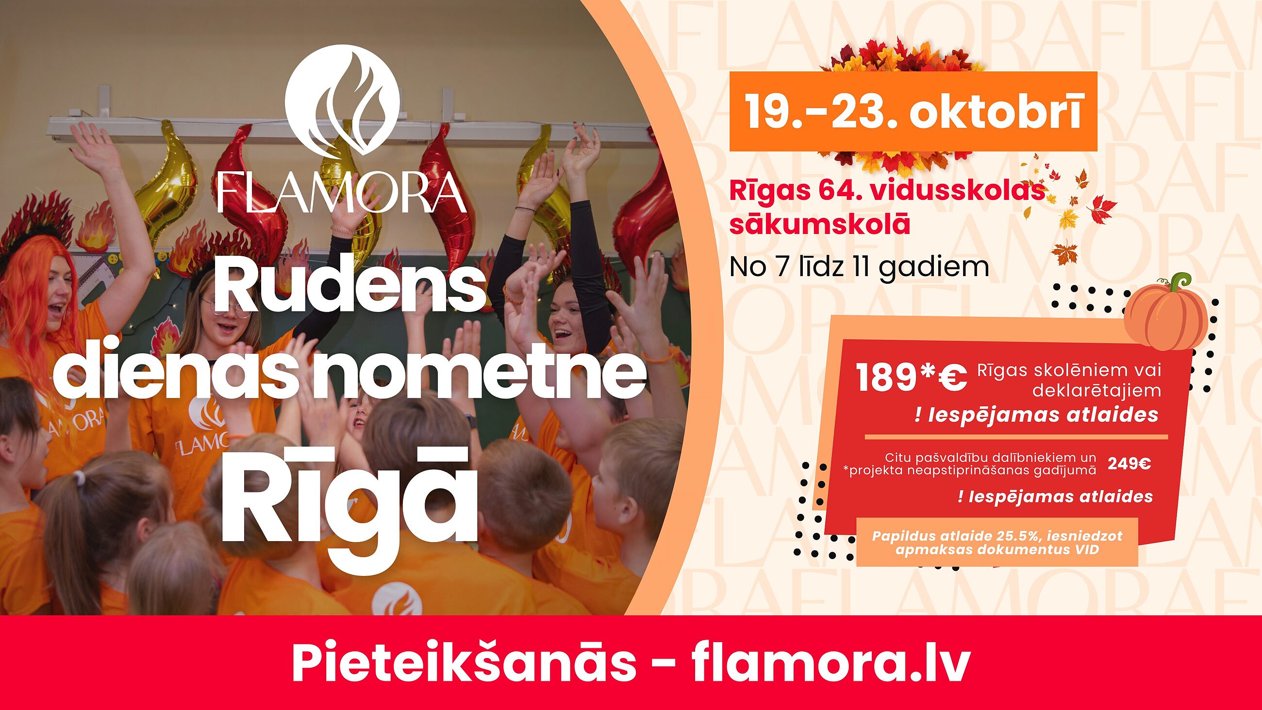 Rudens dienas FLAMORA NOMETNE Rīgā