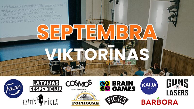 VIKTORĪNAS SEPTEMBRĪ